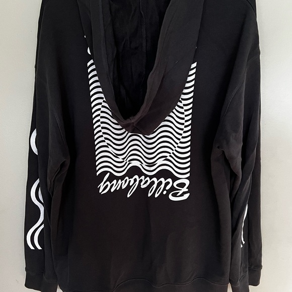 Billabong black and white hoodie - Picture 5 of 6